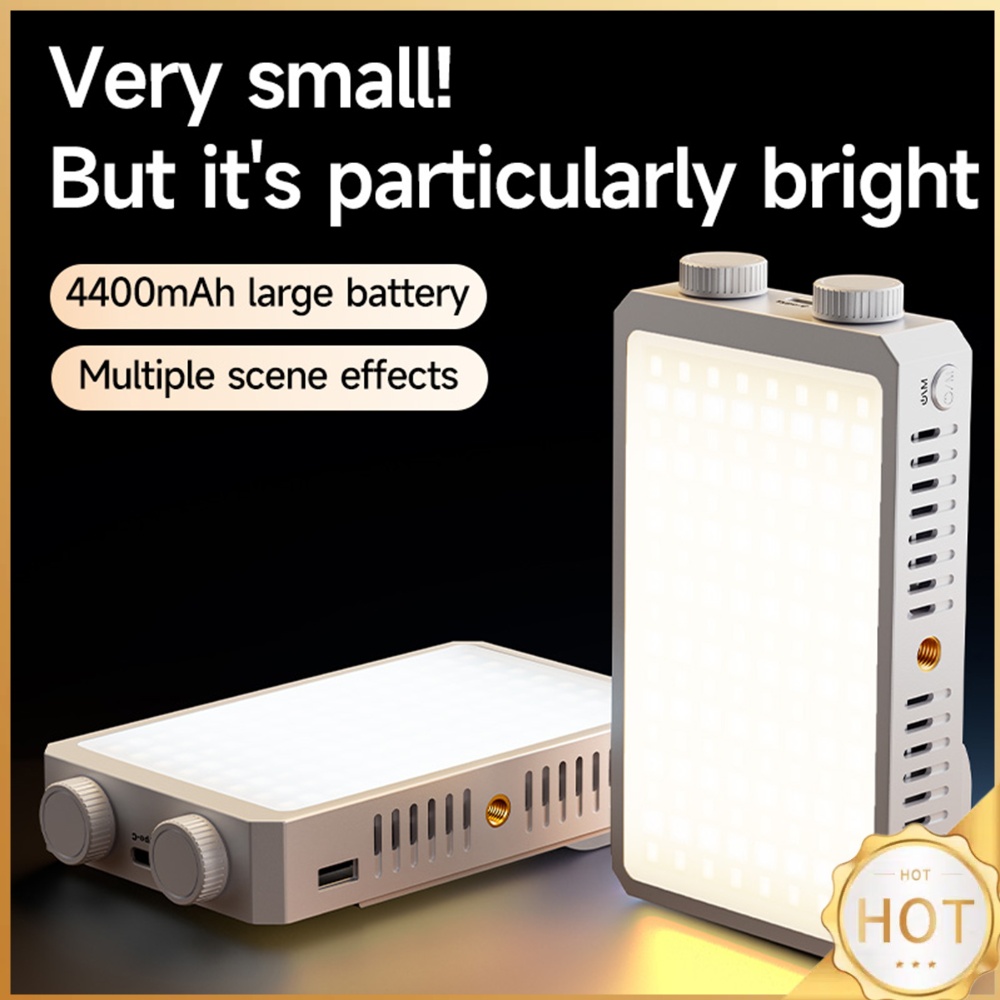 Photography Lighting Description - 40W LED-Kameralicht 2800K-9000K Handgehaltenes Aufhelllicht 4400mAh