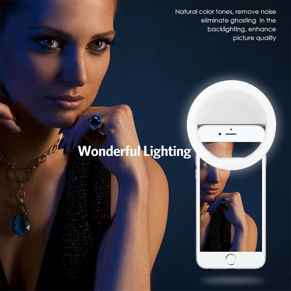 Clip-On Selfie-Ringlicht, wied – Photography Lighting Description Bewertung und Preis