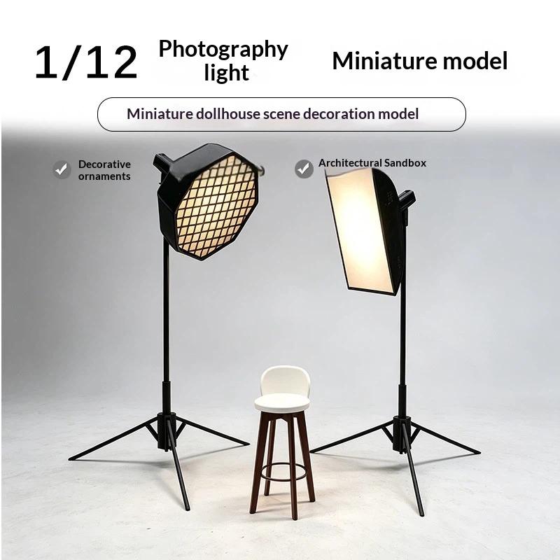 1/12 Maßstab Miniatur-Fotostud – Photography Lighting Meter Bewertung und Preis