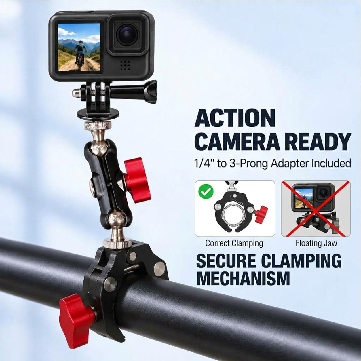 SOARSHOT Kamera-Krabbeklemme M – Photography Lighting Description Bewertung und Preis