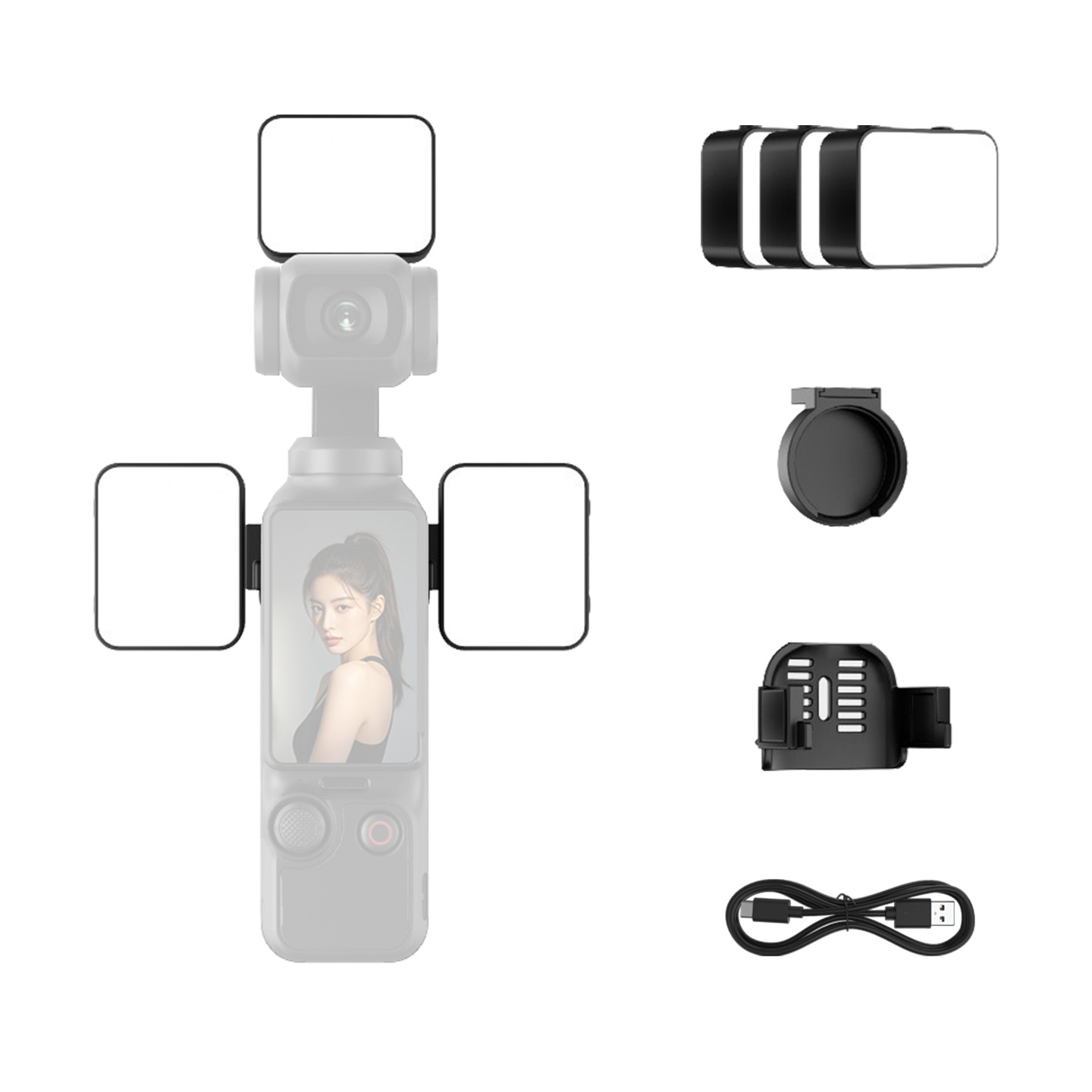 Tragbares magnetisches Fülllic – Photography Lighting Kit Portable Bewertung und Preis
