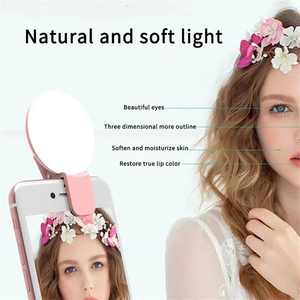 Tragbares Mini-Selfie-Ringlich – Photography Lighting Description Bewertung und Preis