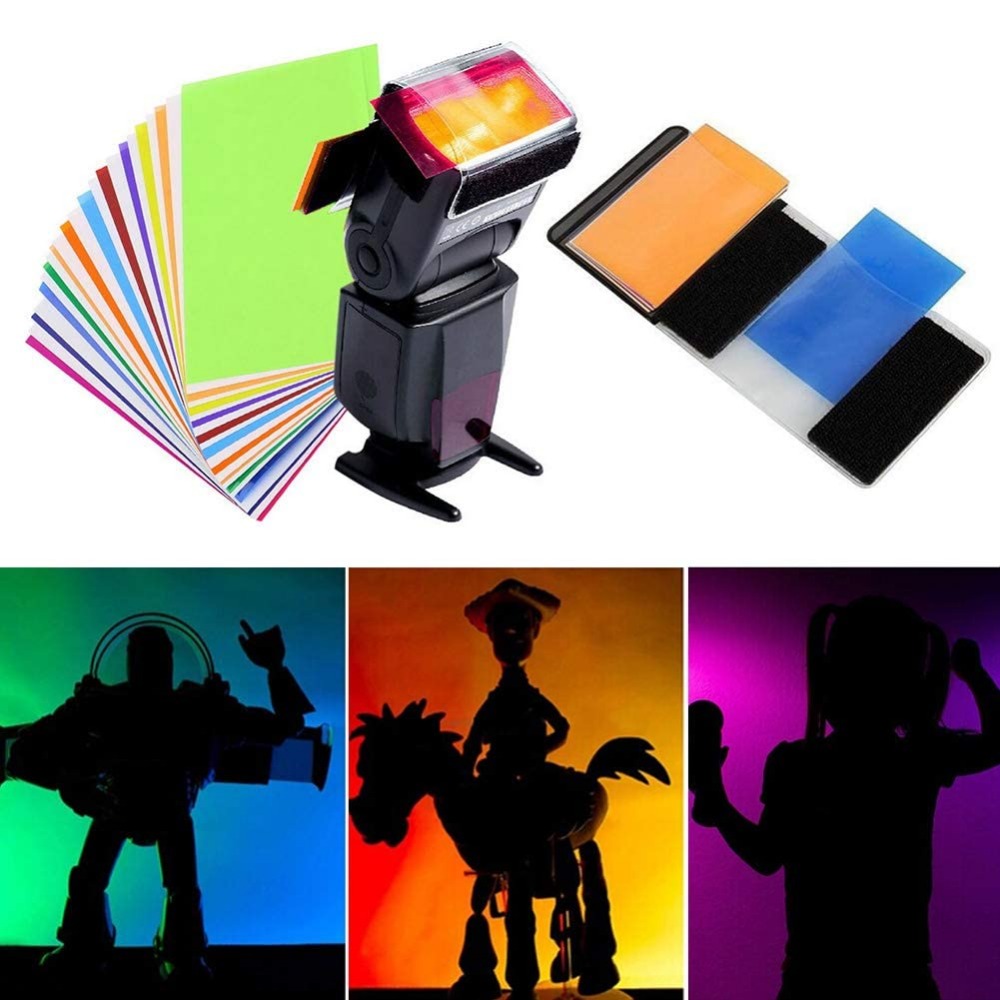12 Farben Kamera-Blitzfilter-S – Photography Lighting Meter Bewertung und Preis